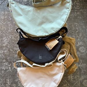 GOT BAG Women's Crossbody Bags - Black, Cream, and Tan